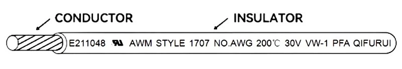 UL1707 FPA Insulated Teflon Wire UL1707 FPA Insulated Teflon Wire